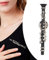 LEMCC Broschen für Damen, Klarinetten-Brosche, Miniatur-Musikinstrument, Anstecknadel mit Rotem, mit Samt Gefüttertem Instrumentenkoffer für Damen und Herren, Geschenke für Oboenspieler