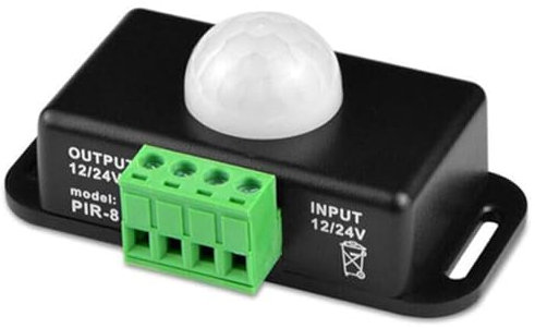 BaFra LED Motion Sensor Switch DC 12-24V 6A PIR Infrared Light Switch for Automatic Lighting Bulbs LED Strips