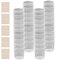 Dokeno 40pcs Misurini in Plastica, 30ml Bicchiere di Miscelazione di Plastica Misurini Graduati in Plastica Trasparente con 50 Bastoncini di Legno per Miscelare Vernice Macchia Resina