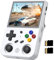 RG353V Handheld Game Console , Dual OS Android 11 and Linux System Support 5G WiFi 4.2 Bluetooth Moonlight Streaming HDMI Output Built-in 64G SD Card 4452 Games (RG353V-WH)