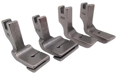 CKPSMS Marque – Lot de 4 pieds presseurs de ruban fronceur compatibles avec les marques Juki DDL-5550 DDL-8700 DDL-9000 TL-18QVP TL-2010Q Brother DB2-B745 DB2-B755 Singer Brand 95 96