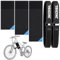 Fahrrad Rahmenschutz 25 30 35CM+ Ebike Gurt 85CM, JKOISL Fahrrad Transportschutz Zubehör für Mountainbikes, E-Bikes, Carbon Frame Protector für Transport und Aufbewahrung