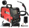 Saldatrice Multifunzione 3 in 1 MIG/LIFT TIG/MMA IGBT inverter 450 Ampere per Fabbro Display Digitale Portatile include Maschera, Torcia e Bobina di Filo Animato