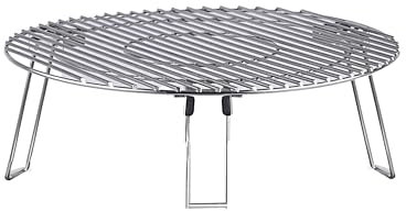 grillshop.at Grillrost Set für Feuerschalen mit Grillrost - Solo Stove Zubehör Grillrost - Grillplatte Gussrost Edelstahlrost für Feuertonne - passend für Edelstahl Feuerschale 50cm div. Marke