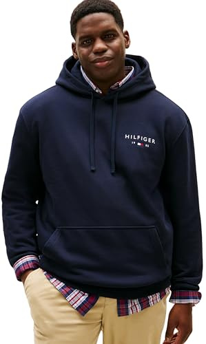 Tommy Hilfiger Herren Bt-Brand Love Hilfiger Hoody-b Mw0mw42995 Kapuzenpullover