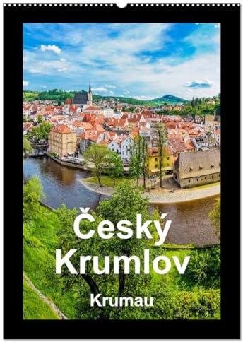 Cesky Krumlov Krumau (Wandkalender 2026 DIN A2 hoch), CALVENDO Monatskalender: Bilder aus Cesky Krumlov - Krumau (CALVENDO Orte)