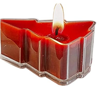 Velas de Navidad en forma de árbol - Juego de velas de aromaterapia navideña, velas decorativas | Velas perfumadas, idea de decoración de mesa de Navidad para el ambiente festivo al aire libre