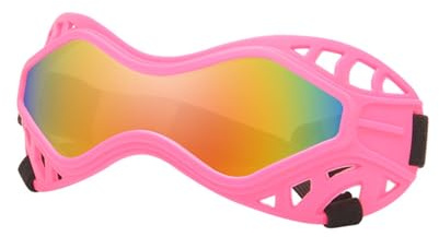 VlHpnpe Sicherheits-Hundebrille mit modifizierbaren Freizeit-geeigneten Wildnis-Expeditionen, dauerhaft gegen Kratzer, für aktive Tiere, strapazierfähiger Hund zum Wandern