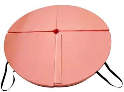 Pole Dance Matte Stahlrohr Crash Mat Gymnastikgeräte Klappbare Yoga-Übungsmatte for Training Workout Home Gym Pilates Fitness Pole Dance Matte(Orange)
