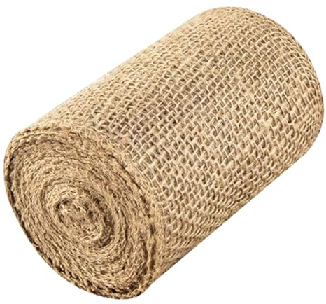COHEALI Bandage de Protection Réutilisable en Toile de Jute 20 Cm X 5 M, Couvre-Tronc Respirant et Isolant Gel et Soleil, pour Arbres Fruitiers et Arbustes – Accessoire Jardin Hiver