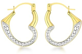 CARISSIMA Damen - Ohrringe 9 k (375) Rundschliff Diamant 1.58.2079
