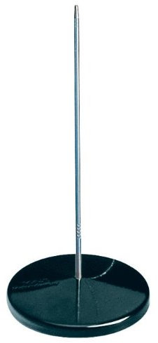 Zettelspießer, schwarz, 17 cm, Schwarz