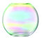 LSA Vase, Glass, Mother of Pearl, Höhe 16 cm