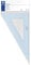 STAEDTLER Mars 567 31 Plexiglas Zeichendreieck, 32 cm, 60°/30°, blau/transparent
