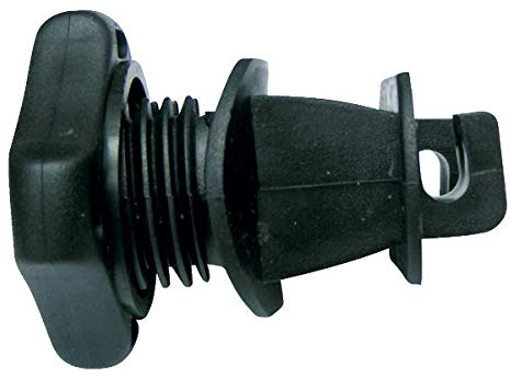 horizont Isolator Weidezaun farmer ip-15, Ersatz-/ Zusatzisolator schwarz, 60 Stück, Litze bis 4 mm, Seil bis 6 mm, freilaufend, Streckenisolator, für Pfähle bis Ø 15 mm