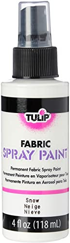 I Love To Create Tulip Fabric Spray Paint 4oz-Snow,118.3 ml (Pack of 1)