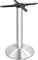 Bolero runder Tischfuß Chrom 72cm hoch