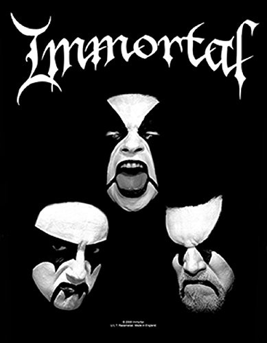Immortal - Backpatch Blash (in 23,5 cm x 20 cm)