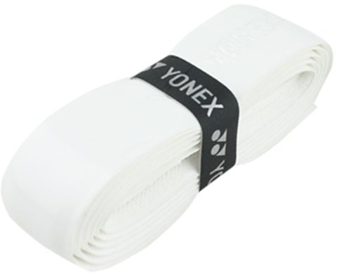 Yonex – Griffband für Badmintonschläger, Tennis oder Squash (synthetisches Material), weiß