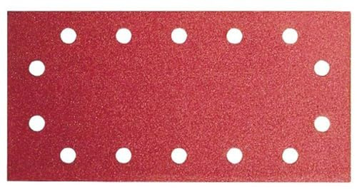Bosch 2609256B30 DIY Schleifblatt 115 x 280 mm, G180, 14 Löcher, gespannt (10)
