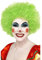 Smiffys Verrückter Clown Perücke, Grün, 120g