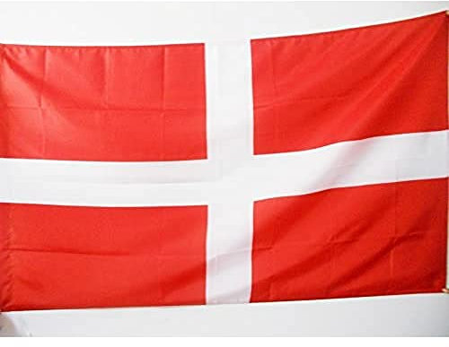 AZ FLAG Bandiera SOVRANO Militare Ordine di Malta 90x60cm - Bandiera San Giovanni di GERUSALEMME 60 x 90 cm Foro per Asta
