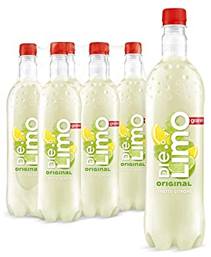 Die Limo von granini Limette-Zitrone (6x 1l), natürlich erfrischend, mit Geschmack aus echten Früchten, ohne Konservierungsstoffe, vegan