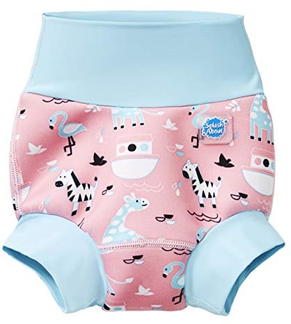 Splash About Happy Nappy Wiederverwendbare Schwimmwindel, Nina's Ark, 6-12 monate