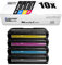Eurotone 10x Müller Printware Toner für Ricoh Aficio SP C 220 221 222 240 A sf s DN n ersetzt TYPESPC220E CT220