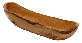 Wajos - Cesta para Pan de Madera de Olivo, Talla L