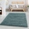 Carpetsale24 Shaggy Hochflor Teppich, 240x340 cm, Blau, weich, flauschig, modern, einfarbig, Für großzügige Wohnräume, für Wohnzimmer Schlafzimmer Flur