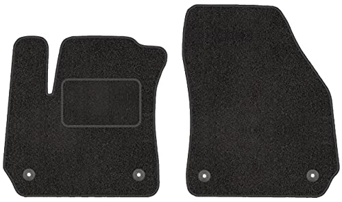 Vorne Velour Fußmatten Satz für Opel Zafira B 2005-2011 - 2-teilig - Passgenau