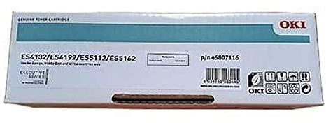 TONERPRO - Original Toner für OKI ES4132 ES4192 - Schwarz - Bis zu 12.000 Seiten - Artikelnummer: 45807116