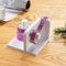 Geschenkband Organizer Abroller 2in1 Tischabroller Klebefilmabroller Holz