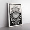 Big Box Art Rose Bush Vol.1 by Julie De Graag Canvas Wall Art Print Ready to Hang Picture, 76 x 50 cm (30 x 20 Inch), White, Black, Black