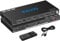 Matriz HDMI 4 en 2 Salidas 4K 60Hz 4:4:4 ARC HDR D-olby Vision Atmos SPDIF 5.1CH Breakout 3.5mm estéreo HDCP2.2- PC Consola 16 EDID HDMI Scaler 4K 1080P Sync, HDCP2.2 HDMI2.0 Matrix 4x2 IR Remote