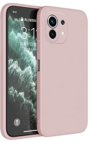 Topme Handyhülle Hülle Fur Xiaomi MI 11 (6.81 Inches) Case Schutzhülle, Hautschutz Aus TPU Silikonhülle - Sandpulver