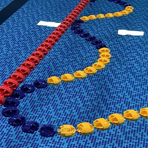 Corda divisoria di Sicurezza Galleggiante da Spiaggia per Una visibilità Efficace, divisore di corsia per Area di Acqua Bassa Profonda Pre-assemblata, per Allenamento in Piscina (C