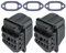Gubeter Kit de silenciador, Motosierra para Stihl 026, 026 Pro, Ms260, Ms 260 Pro, 1121 140 0606