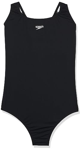 Speedo Damen Endurance+ Medalist Badeanzug | Fitness, Schwarz , 70