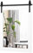 COSTWAY Espejo de Pared Estilo Farmhouse, Espejo con Marco de Madera y Soporte de Metal, 76 x 56 cm Rectángulo con Estilo Rústico y Decorativo para el Pasillo, Sala de Estar, Dormitorio (Blanco)