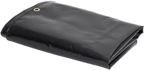 Abdeckplane 650 g/m² 2x3 m Schwarz