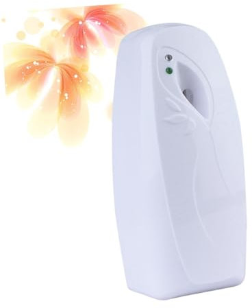 Gatuida Wandmontage Automatischer Parfümspender Lufterfrischer Mit Duftsprüher Aus Pp-kunststoff Weiß Batterie Für Badezimmer Hotel Gästezimmer Wohnzimmer