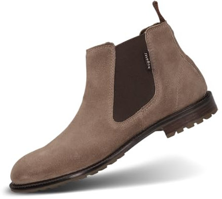 bugatti Herren-311-A0A32-1400-1400-Stiefel Kaltfutter,taupe,41