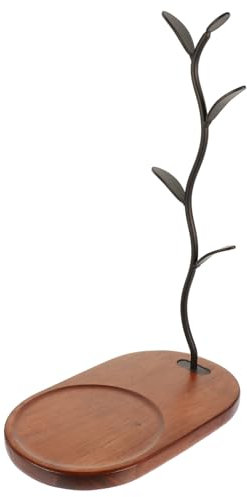 Amosfun Support De Rétro Avec Porte-coupes Organisateur Élégant Pour Cuisine Et Comptoir Accessoire Pratique Pour Mugs Et à Café