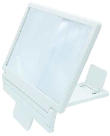 Tuxxjzm Handy-Lupe, HD-Bildschirmverstärker für Telefon, Handy-Bildschirmlupe, -faltbarer Handy-Lupe, 17,8 cm (7 Zoll) Handy-Vergrößerungsbildschirm für Spiele