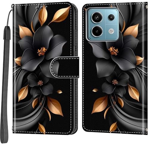 Salanheo Handyhülle für Xiaomi Redmi Note 13 Pro 5G (Nicht für 4G) Hülle, mit [Kartenfächern] Stoßfeste Schutzhülle Klapphülle Handytasche Kompatibel Xiaomi Redmi Note 13 Pro 5G