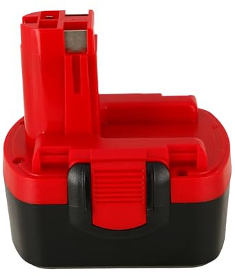 HSCMYSH 2000mAh Rechargeable Battery BOS14.4A NiCAD Battery 14.4v Replacement for Bosh 14.4v Battery BAT038 BAT040 BAT041 BAT140 Compatible wiht Power Tool GHO14.4 GLI14.4 GSB14.4VE-2 GSR14.4 GWS14.4