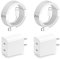 Cavo da 3 m per caricabatterie Apple iPhone 16 15, ricarica rapida Dual C, blocco di ricarica rapida 2 in 1 doppio C con cavo di ricarica lungo USB C a C per iPhone 16 Pro Max/16 Pro/16/16E, 15 Pro