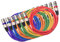 ibasenice Cable De Audio XLR Macho a Hembra De 1m Pack De 6 Colores Cable Balanceado Para Micrófono y Extensión De Sonido